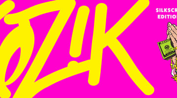 Kozik mini-handbill posters on your 2021 bingo card