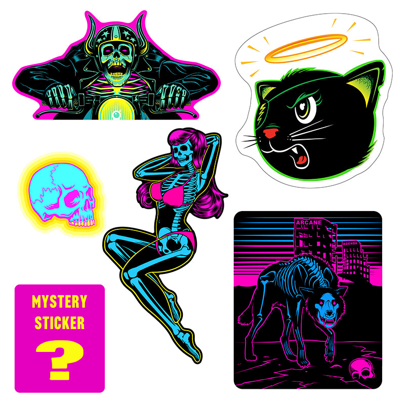 Creepy Treat Mystery Sticker Pack # 3